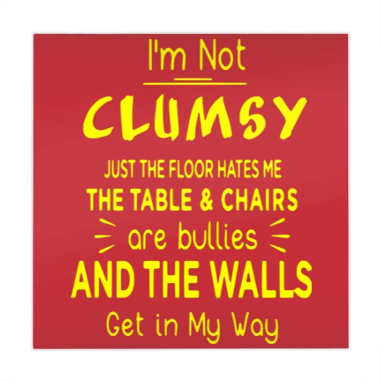 Discover I'm not clumsy Mahjong Mats