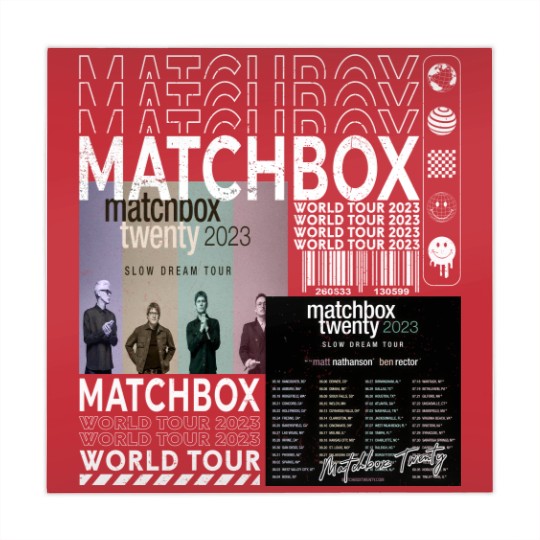 Discover Matchbox 20 Music Mahjong Mats, Vintage Matchbox 20 Mahjong Mats, Summer 2023 Tour Album