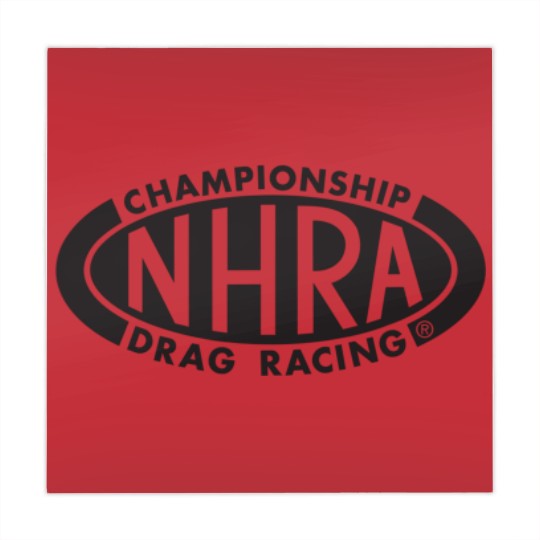 Discover Championship Drag Racing black oval logo Mahjong Mats