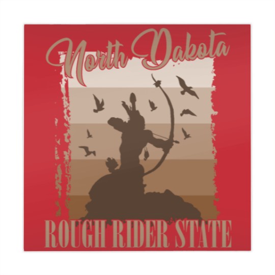 Discover North Dakota usa state gift Mahjong Mats