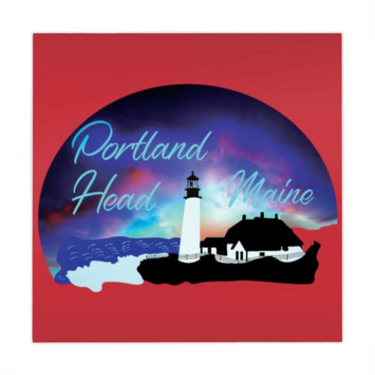 Discover Portland Head Lighthouse, Maine, Souvenir, Gift, Mahjong Mats
