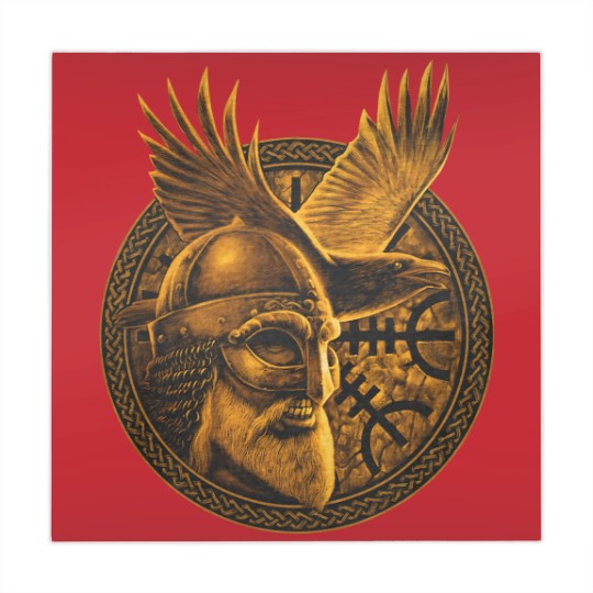 Discover Norse God ODIN & Huginn Raven Men's Mahjong Mats