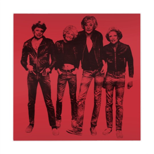 Discover golden-girls Mashup - Vintage Pencil Drawing Style - golden-girls - Mahjong Mats