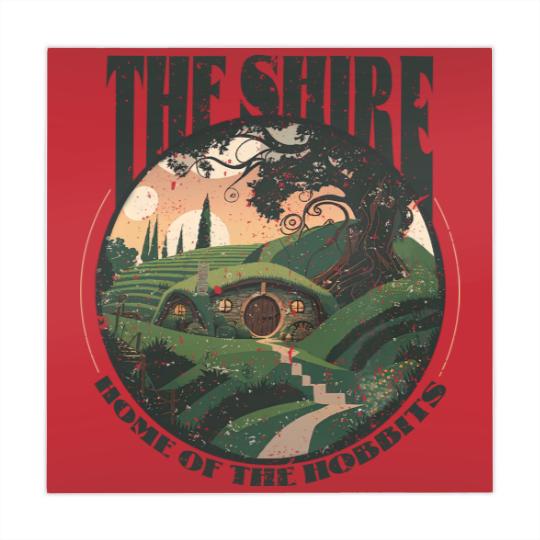 Discover The Shire LOTR Mahjong Mats | Distressed Fantasy Merch Tolkien Aragorn