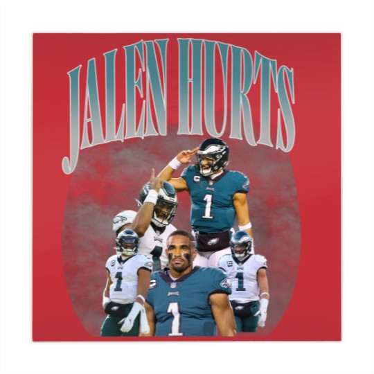 Discover 90s Vintage Inspired Jalen Hurts Mahjong Mats, Jalen Hurts Mahjong Mats, football vintage Mahjong Mats