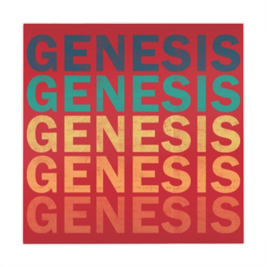 Discover Genesis Name Mahjong Mats - Genesis Vintage Retro Name Gift Item Mahjong Mats - Genesis - Mahjong Mats