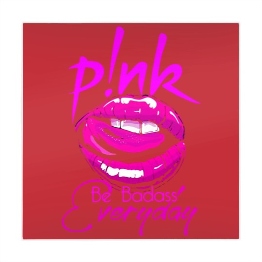 Discover Pink Be Badass Every Day Mahjong Mats, Pink Summer Carnival 2023 Mahjong Mats