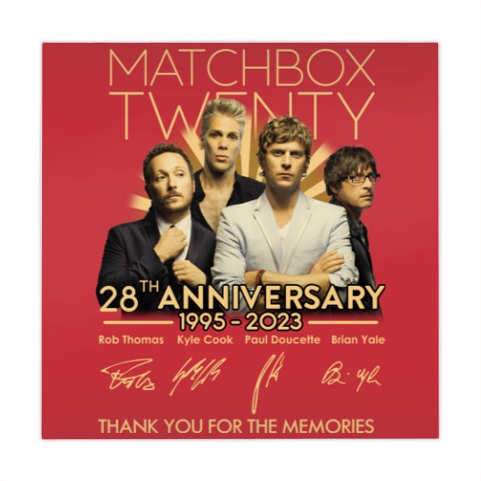 Discover 28 Years Of Matchbox Twenty Band Mahjong Mats