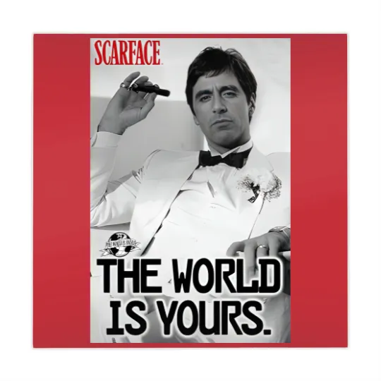 Discover Scarface The World Is Yours Mahjong Mats, Al Pacino Mahjong Mats