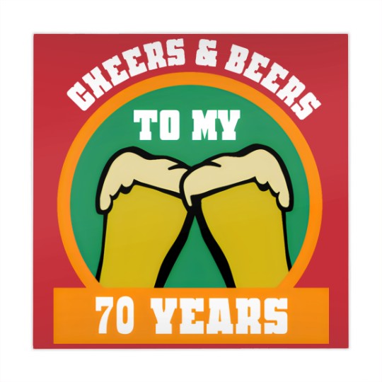 Discover 70th Birthday 70 Years Gift Funny Saying Mahjong Mats