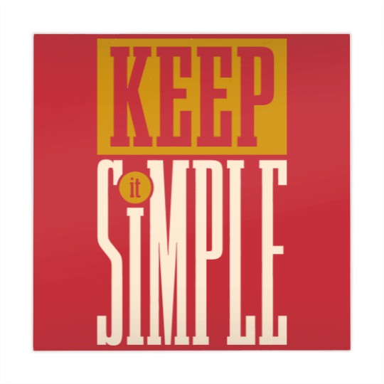 Discover KEEP IT SIMPLE - Simple - Mahjong Mats