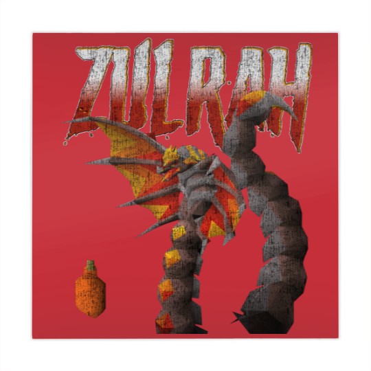 Discover Vintage Zulrah (Magma) Old School RuneScape Mahjong Mats