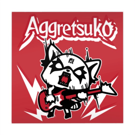 Discover Aggretsuko Rocker Rage Mahjong Mats Mahjong Mats Mahjong Mats