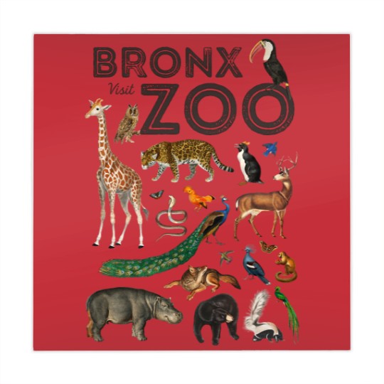 Discover Bronx Zoo Collage Mahjong Mats