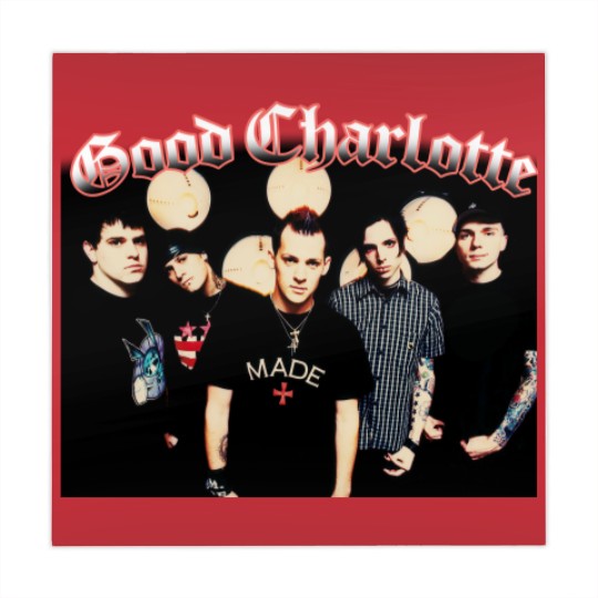Discover Vintage Good Charlotte Rock Band Mahjong Mats