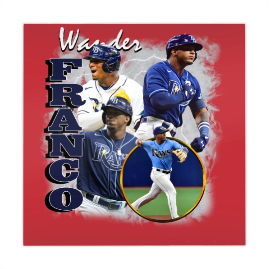 Discover Wander Franco Mahjong Mats, Baseball Mahjong Mats, Classic 90s Graphic Mahjong Mats