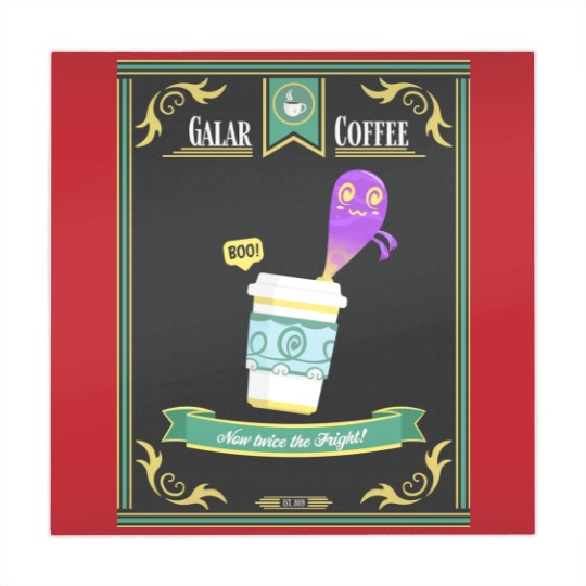 Discover Galarian Polteageist - Coffee Mahjong Mats