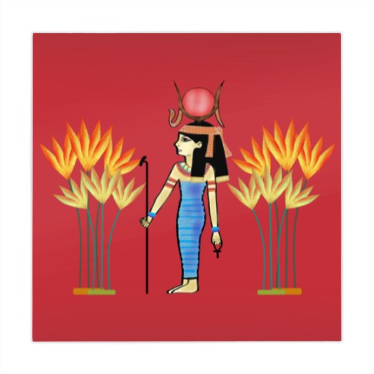 Discover Hathor goddess of love Egypt plant legendary art Mahjong Mats