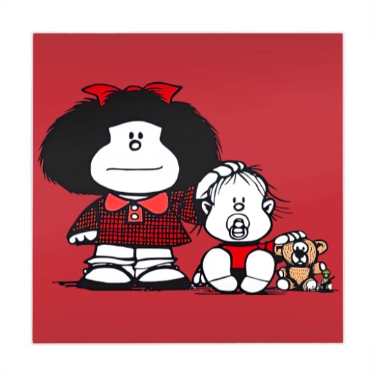 Discover Hermanos - Mafalda Feminista Frases Humor - Mahjong Mats