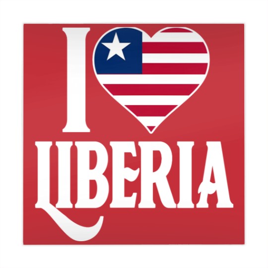 Discover I love Liberia flag Mahjong Mats