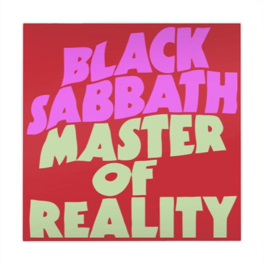 Discover Men Black Sabbath Master Of Reality Particular Mahjong Mats Mahjong Mats