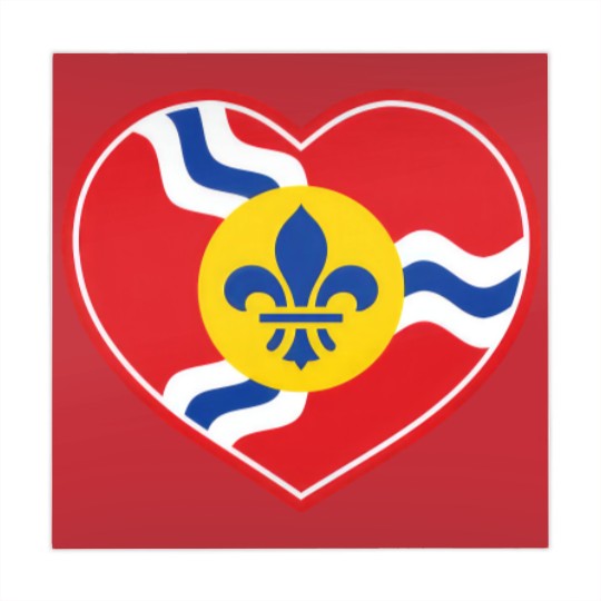 Discover I Heart Saint Louis - St Louis - Mahjong Mats