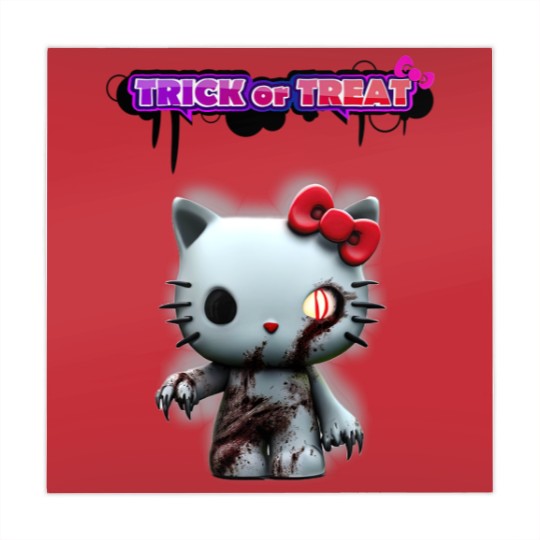 Discover kitty trick or treat Mahjong Mats