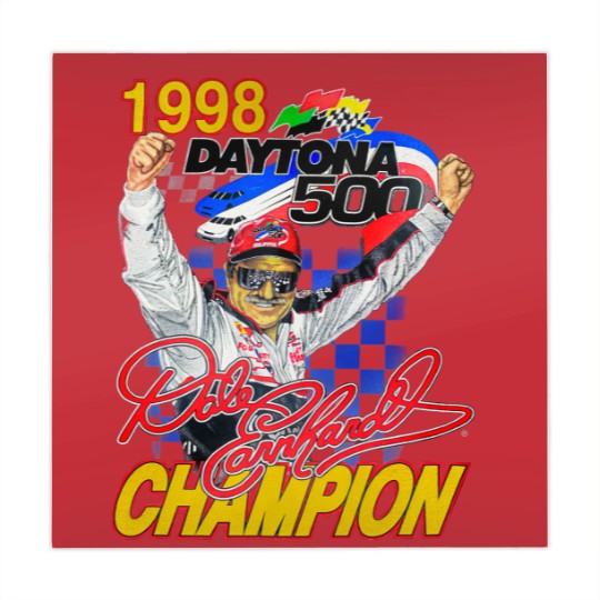 Discover Vintage Dale Earnhardt 1998 Daytona 500 Mahjong Mats, Racing Mahjong Mats, Goodwin Champions Mahjong Mats