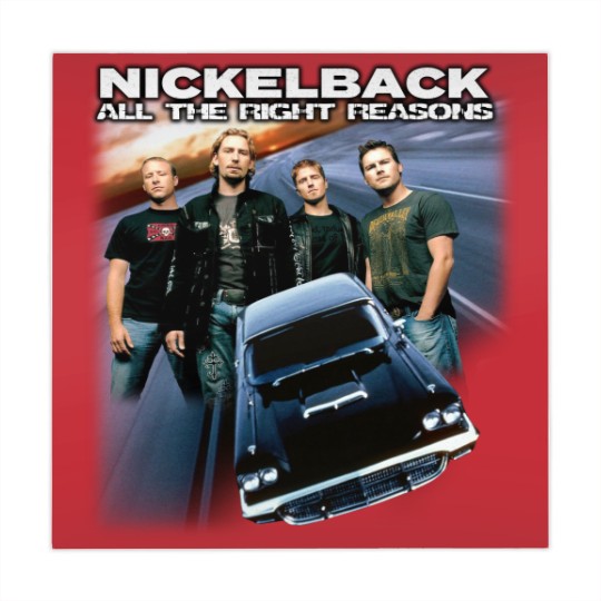 Discover Nickelback Music Mahjong Mats, Vintage Get Rollin' Tour 2023 Tickets Album All the Right Reasons