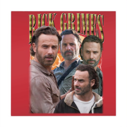 Discover Rick Grimes Vintage Mahjong Mats, Gift For Women and Man Unisex Mahjong Mats