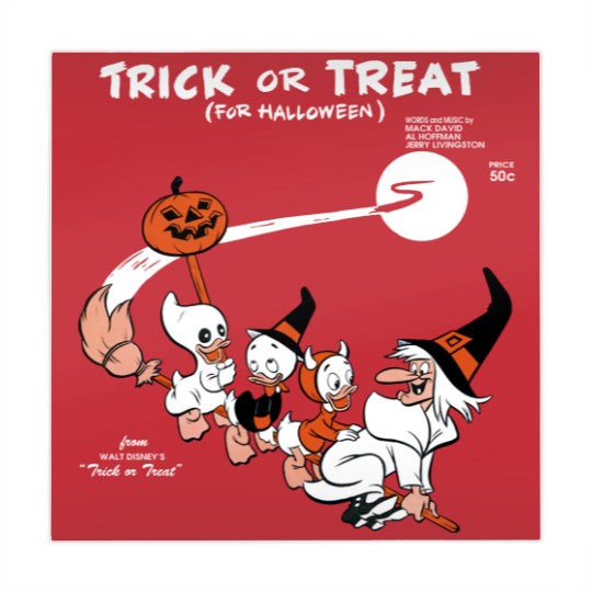 Discover Trick Or Treat Mahjong Mats, Huey Dewey Louie Witch Halloween Mahjong Mats