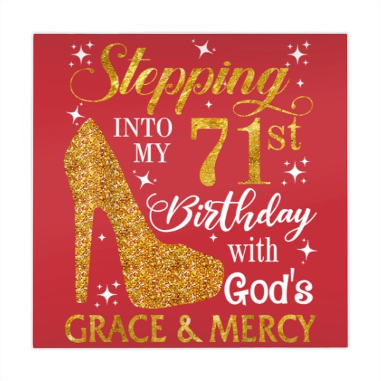 Discover Stepping Into My 71St Birthday With God's Grace Mahjong Mats