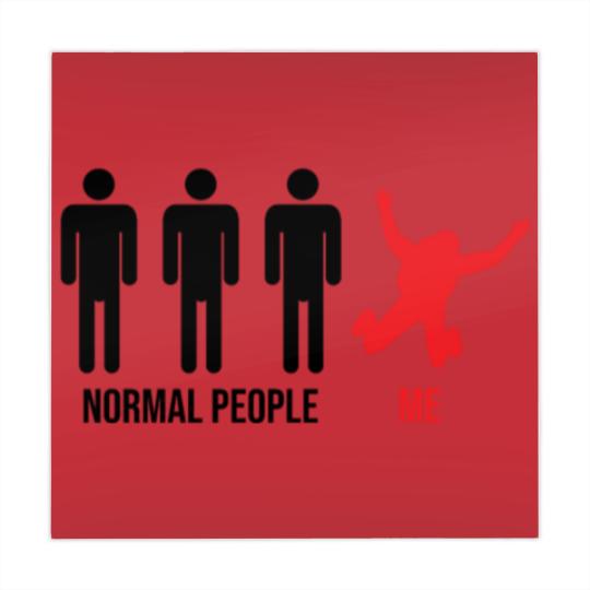 Discover Normal People Me Skydiver Skydive Funny Parachute Mahjong Mats
