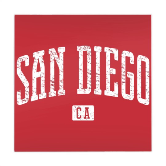 Discover San Diego CA Vintage City - San Diego - Mahjong Mats