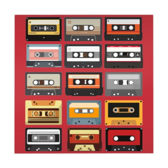 Discover Cassette Tape - Cassette Tape - Mahjong Mats