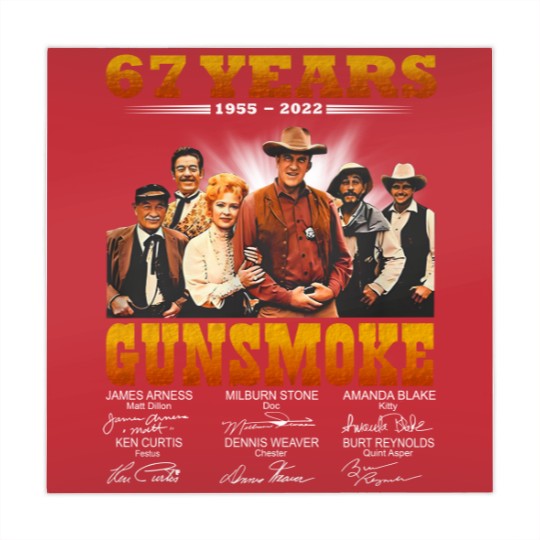 Discover Gunsmoke 68th Anniversary 1955-2023 Signatures Mahjong Mats