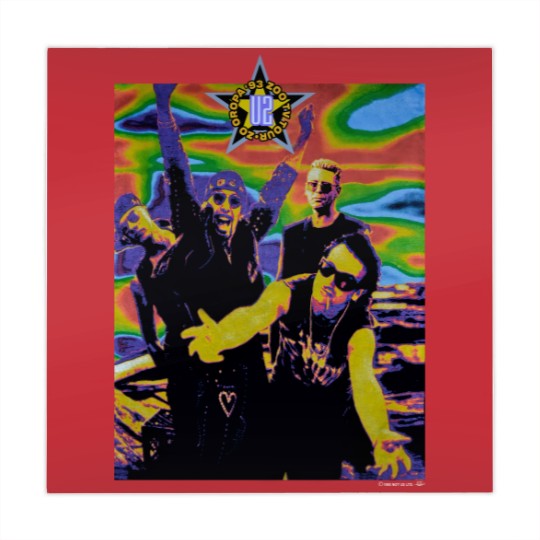 Discover 90s U2 Irish Rock Band Alternative Indie Zooropa Tour 1993 Mahjong Mats