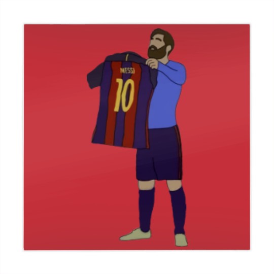 Discover Lionel Messi Barcelona FC Printed Mahjong Mats