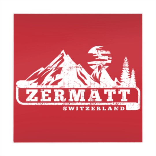 Discover Zermatt Switzerland Mahjong Mats