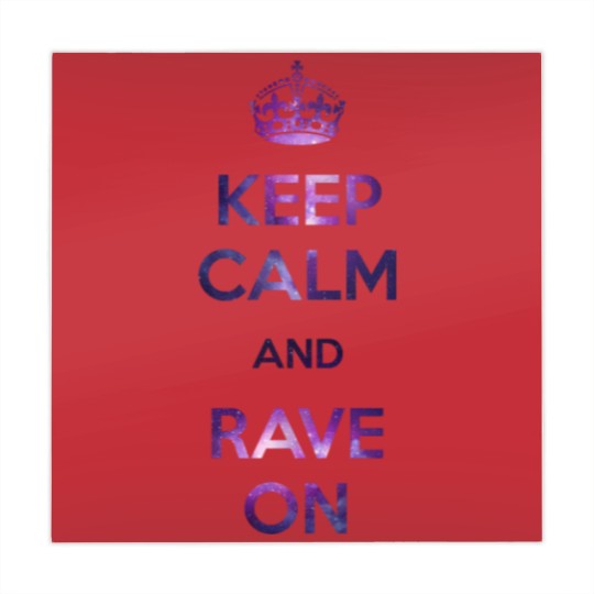 Discover Keep calm & Rave on Mahjong Mats