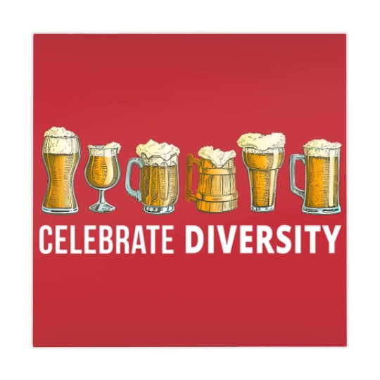 Discover Beer Drinker Celebrate Diversity Craft Beers Men's Mahjong Mats