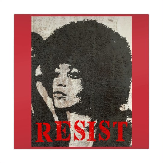 Discover Angela Davis Resist - Angela Davis - Mahjong Mats
