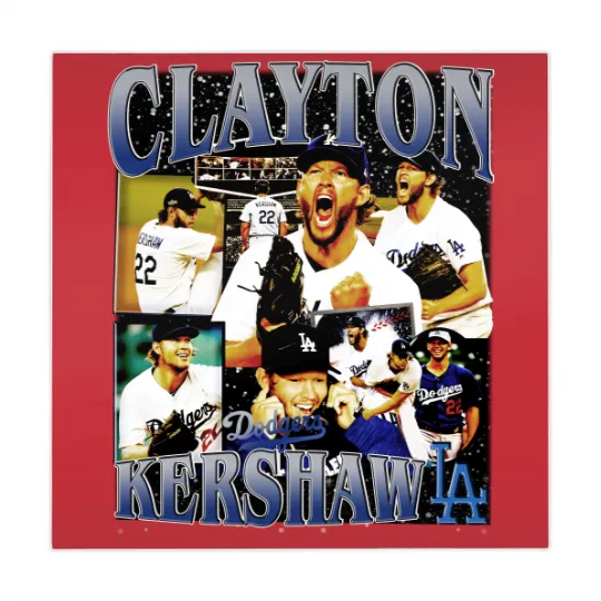 Discover Clayton Kershaw Vintage Mahjong Mats