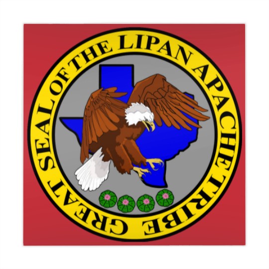 Discover Lipan Apache Tribe's Great Seal Womens Dark T Mahjong Mats