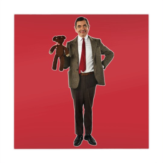 Discover Mr Bean, Funny Mr Bean with Teddy Bear Mahjong Mats