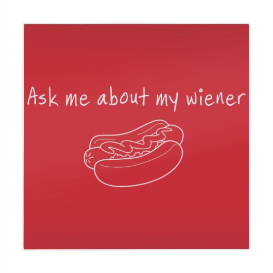 Discover Hotdog - Ask me about my wiener Mahjong Mats