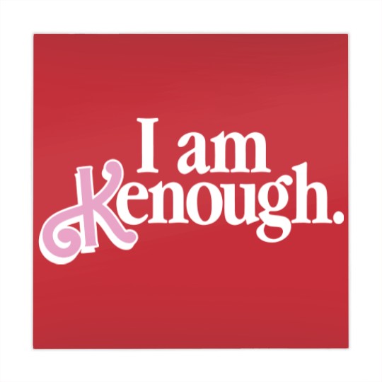 Discover I Am Kenough Mahjong Mats Barbie Movie Mahjong Mats