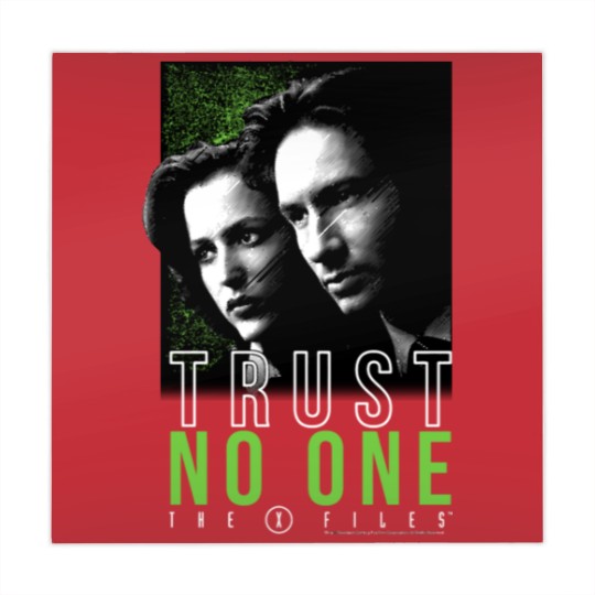 Discover The X-Files Mulder Scully Trust No One Mahjong Mats