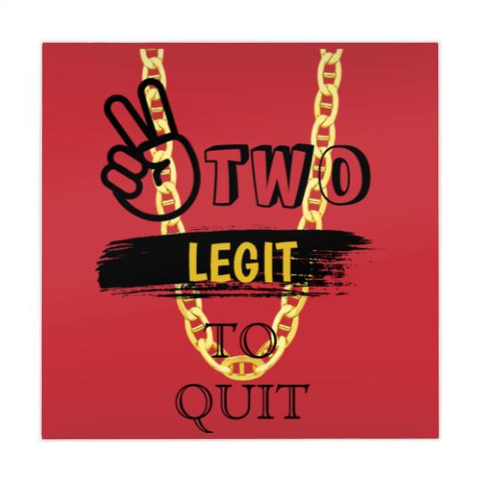 Discover TWO LEGIT TO QUIT 2nd Birthday MOM Mahjong Mats