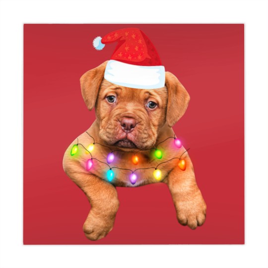Discover dogue de bordeaux christmas decor for dog lovers Mahjong Mats